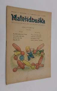 Mateřídouška 1945-6 / 1. ročník č. 4