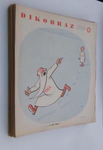 Dikobraz  21. ročník 50 sešitů /1965