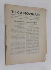 Tisk a novináři  15. ročník č. 10