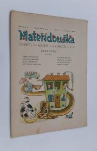 Mateřídouška 1947 / 3. ročník č. 1