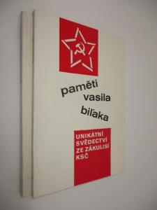 Paměti Vasila Bilaka I-II