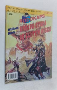 Krvavá stopa ve žlutém písku