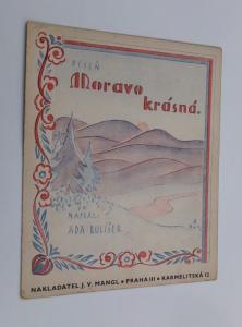 Moravo krásná.