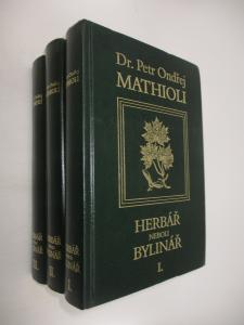 Herbář neboli bylinář I-III