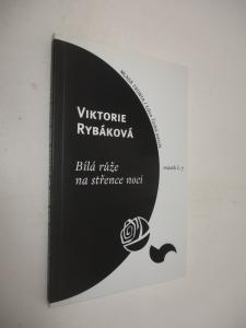 Bílá růže na střence noci