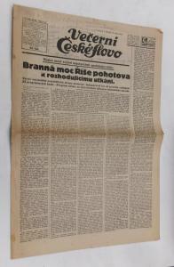 Večerní České Slovo  (1941)