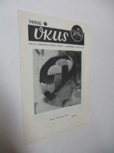 Střhová služba vkus 74600 - Dámský háčkovaný baret