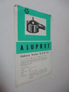Alupret - Tlakový hrniec KUKTA