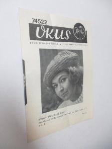 Střihová služba vkus 74522 - Dámský háčkovaný baret