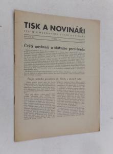 Tisk a novináři  15. ročník č. 8