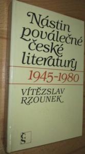 Nástin poválečné české literatury 1945-1980