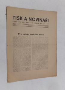 Tisk a novináři  14. ročník č. 4