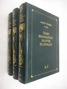 Český biografický slovník XX. století  I-III