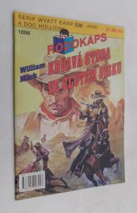 Krvavá stopa ve žlutém písku