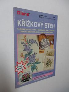 Malá Diana křížkový steh - Nádherné motivy květin